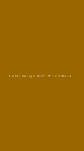 Tampilan Antarmuka Aplikasi Kilo303 Link Login Sbobet Mobile Terbaru - 4