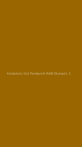 Tampilan Antarmuka Aplikasi Kimdototo Slot Pembersih Ram Otomatis - 3