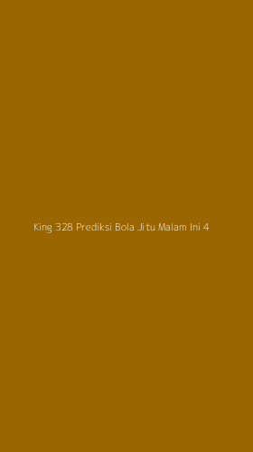 Tampilan Antarmuka Aplikasi King 328 Prediksi Bola Jitu Malam Ini - 4