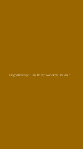 Tampilan Antarmuka Aplikasi Kingcobratogel Link Resep Masakan Harian - 3