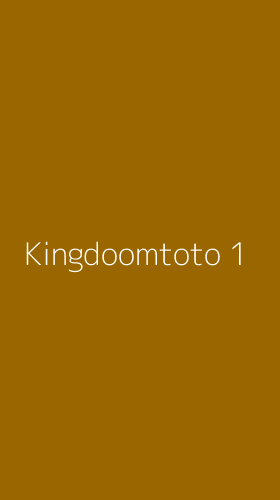 Tampilan Antarmuka Aplikasi Kingdoomtoto - 1