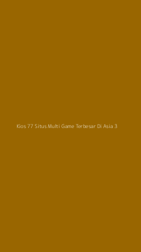 Tampilan Antarmuka Aplikasi Kios 77 Situs Multi Game Terbesar Di Asia - 3