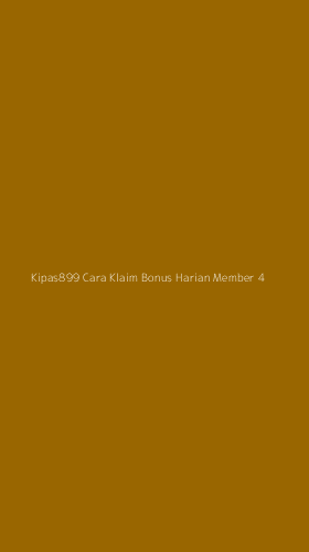 Tampilan Antarmuka Aplikasi Kipas899 Cara Klaim Bonus Harian Member - 4