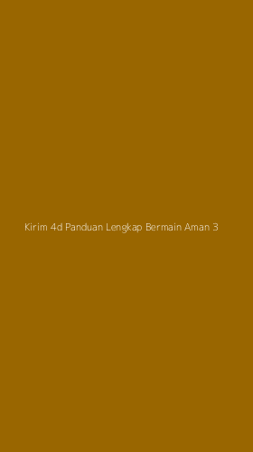 Tampilan Antarmuka Aplikasi Kirim 4d Panduan Lengkap Bermain Aman - 3