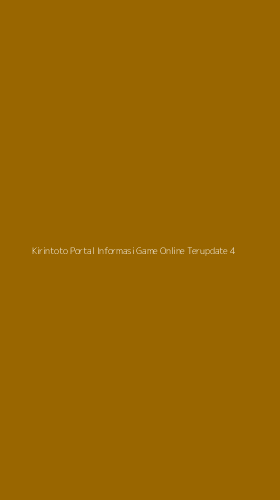 Tampilan Antarmuka Aplikasi Kirintoto Portal Informasi Game Online Terupdate - 4