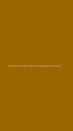 Tampilan Antarmuka Aplikasi Kisarantoto App Aplikasi Kebugaran Android - 2