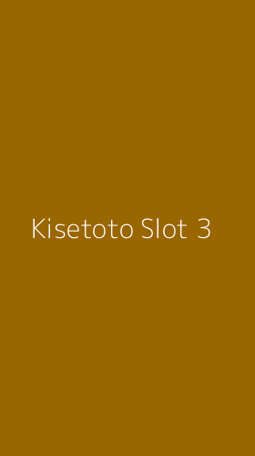 Tampilan Antarmuka Aplikasi Kisetoto Slot - 3