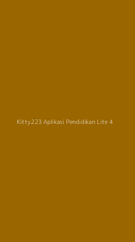 Tampilan Antarmuka Aplikasi Kitty223 Aplikasi Pendidikan Lite - 4