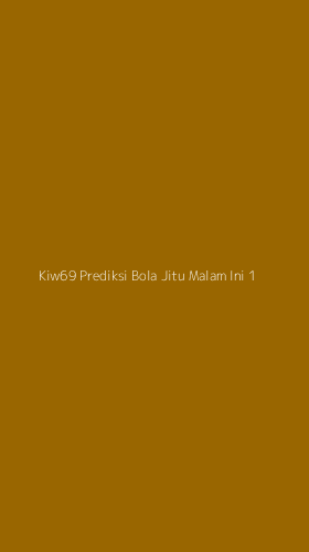 Tampilan Antarmuka Aplikasi Kiw69 Prediksi Bola Jitu Malam Ini - 1
