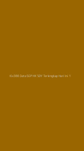 Tampilan Antarmuka Aplikasi Kix388 Data Sgp Hk Sdy Terlengkap Hari Ini - 1
