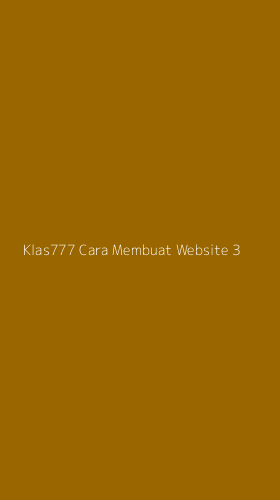 Tampilan Antarmuka Aplikasi Klas777 Cara Membuat Website - 3