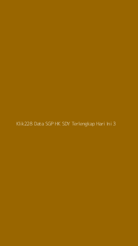 Tampilan Antarmuka Aplikasi Klik228 Data Sgp Hk Sdy Terlengkap Hari Ini - 3
