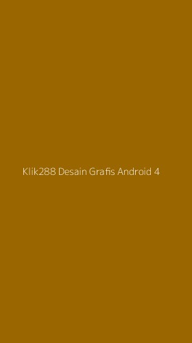 Tampilan Antarmuka Aplikasi Klik288 Desain Grafis Android - 4
