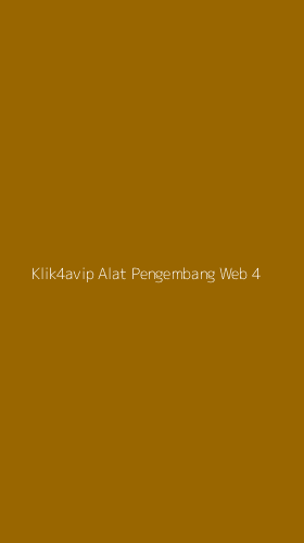 Tampilan Antarmuka Aplikasi Klik4avip Alat Pengembang Web - 4