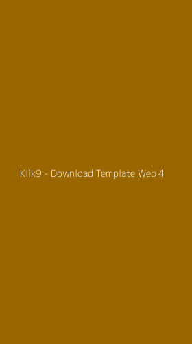 Tampilan Antarmuka Aplikasi Klik9 - Download Template Web - 4