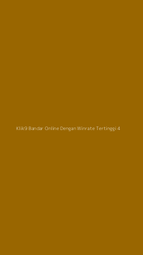 Tampilan Antarmuka Aplikasi Klik9 Bandar Online Dengan Winrate Tertinggi - 4