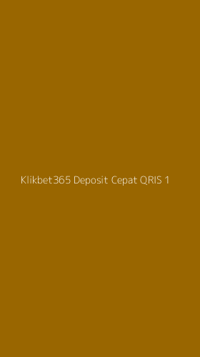 Tampilan Antarmuka Aplikasi Klikbet365 Deposit Cepat Qris - 1