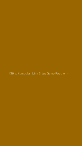 Tampilan Antarmuka Aplikasi Klikjp Kumpulan Link Situs Game Populer - 4