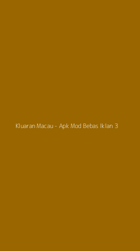 Tampilan Antarmuka Aplikasi Kluaran Macau - Apk Mod Bebas Iklan - 3