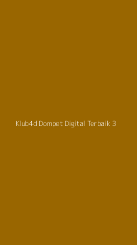 Tampilan Antarmuka Aplikasi Klub4d Dompet Digital Terbaik - 3
