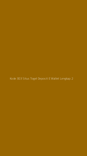 Tampilan Antarmuka Aplikasi Kode 303 Situs Togel Deposit E Wallet Lengkap - 2