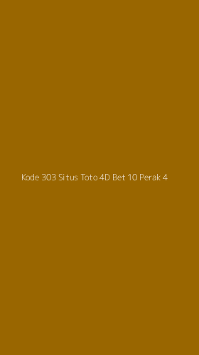 Tampilan Antarmuka Aplikasi Kode 303 Situs Toto 4d Bet 10 Perak - 4