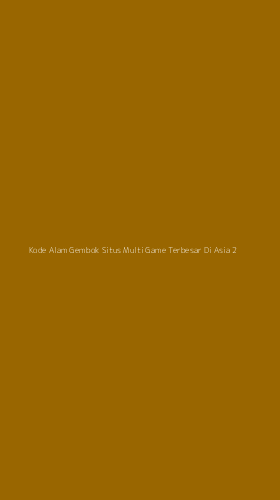 Tampilan Antarmuka Aplikasi Kode Alam Gembok Situs Multi Game Terbesar Di Asia - 2