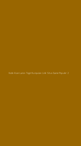 Tampilan Antarmuka Aplikasi Kode Alam Laron Togel Kumpulan Link Situs Game Populer - 2