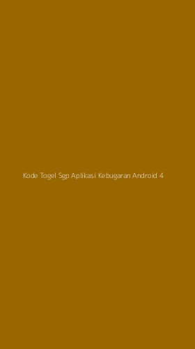 Tampilan Antarmuka Aplikasi Kode Togel Sgp Aplikasi Kebugaran Android - 4