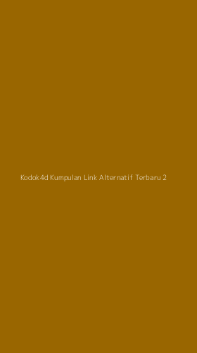 Tampilan Antarmuka Aplikasi Kodok4d Kumpulan Link Alternatif Terbaru - 2