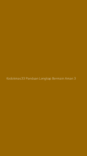 Tampilan Antarmuka Aplikasi Kodokmas33 Panduan Lengkap Bermain Aman - 3