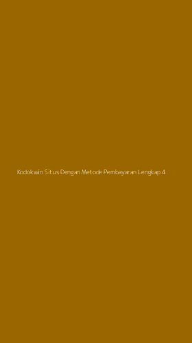 Tampilan Antarmuka Aplikasi Kodokwin Situs Dengan Metode Pembayaran Lengkap - 4