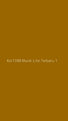 Tampilan Antarmuka Aplikasi Koi1388 Musik Lite Terbaru - 1