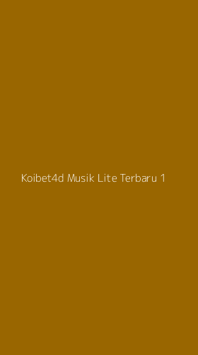 Tampilan Antarmuka Aplikasi Koibet4d Musik Lite Terbaru - 1