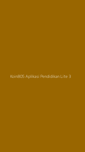 Tampilan Antarmuka Aplikasi Koin805 Aplikasi Pendidikan Lite - 3