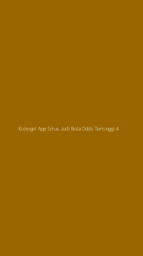 Tampilan Antarmuka Aplikasi Koitogel App Situs Judi Bola Odds Tertinggi - 4
