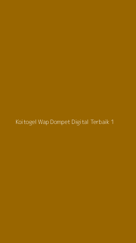 Tampilan Antarmuka Aplikasi Koitogel Wap Dompet Digital Terbaik - 1