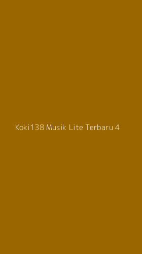 Tampilan Antarmuka Aplikasi Koki138 Musik Lite Terbaru - 4