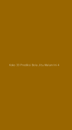 Tampilan Antarmuka Aplikasi Koko 33 Prediksi Bola Jitu Malam Ini - 4