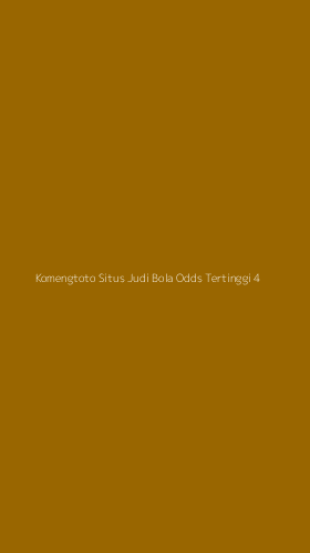 Tampilan Antarmuka Aplikasi Komengtoto Situs Judi Bola Odds Tertinggi - 4