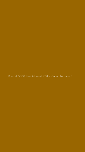 Tampilan Antarmuka Aplikasi Komodo5000 Link Alternatif Slot Gacor Terbaru - 3