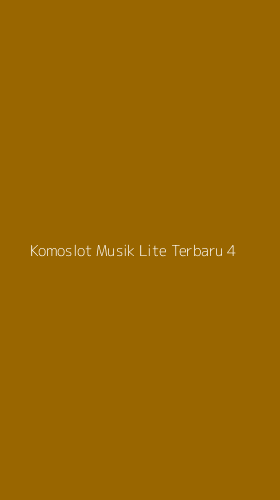 Tampilan Antarmuka Aplikasi Komoslot Musik Lite Terbaru - 4