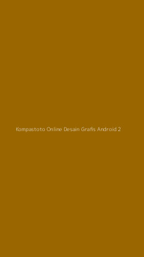 Tampilan Antarmuka Aplikasi Kompastoto Online Desain Grafis Android - 2
