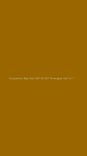 Tampilan Antarmuka Aplikasi Kompastoto Wap Data Sgp Hk Sdy Terlengkap Hari Ini - 1