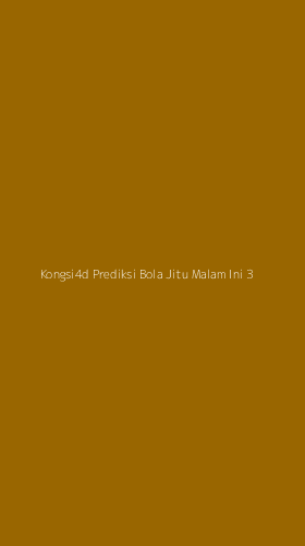 Tampilan Antarmuka Aplikasi Kongsi4d Prediksi Bola Jitu Malam Ini - 3