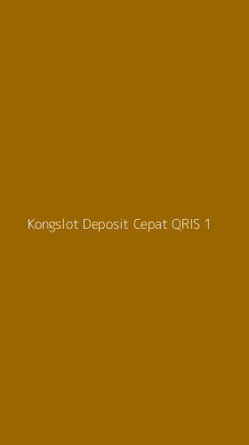 Tampilan Antarmuka Aplikasi Kongslot Deposit Cepat Qris - 1