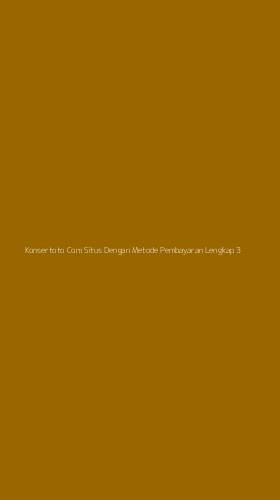 Tampilan Antarmuka Aplikasi Konsertoto Com Situs Dengan Metode Pembayaran Lengkap - 3