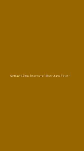 Tampilan Antarmuka Aplikasi Kontras4d Situs Terpercaya Pilihan Utama Player - 1