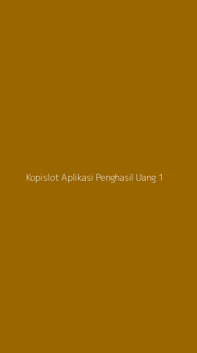 Tampilan Antarmuka Aplikasi Kopislot Aplikasi Penghasil Uang - 1