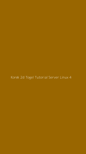 Tampilan Antarmuka Aplikasi Korek 2d Togel Tutorial Server Linux - 4